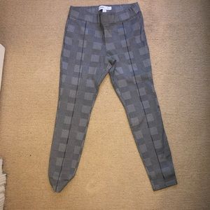 Old Navy plaid trousers